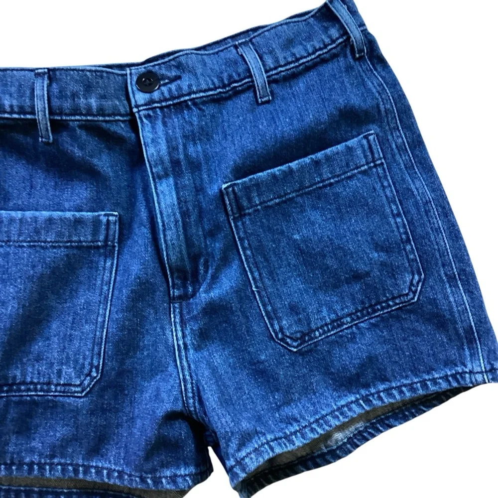 Wilfred Free Aritzia Naves High Denim Jean Shorts Misses size 10